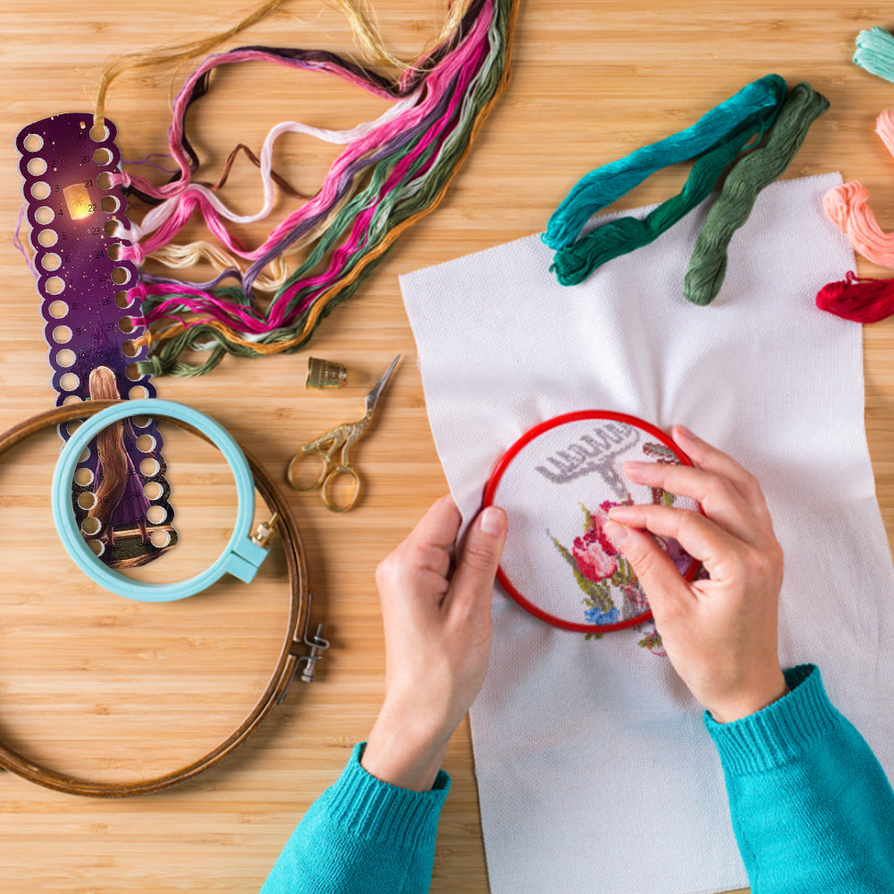 Cross Stitch Embroidery Thread Organizer 36 Positions Sewing Line Holder