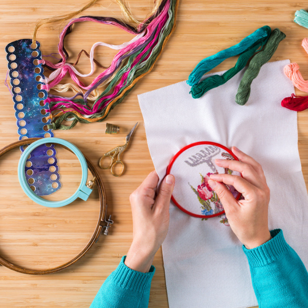 Cross Stitch Embroidery Thread Organizer 36 Positions Sewing Line Holder