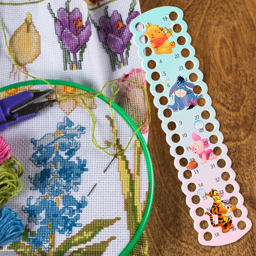 Cross Stitch Embroidery Thread Organizer 36 Positions Sewing Line Holder