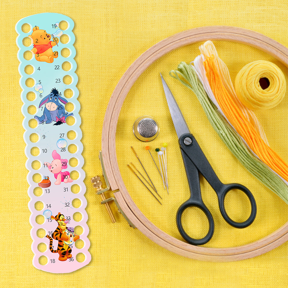 Cross Stitch Embroidery Thread Organizer 36 Positions Sewing Line Holder