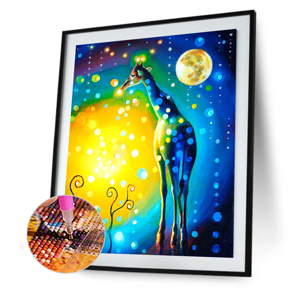 Giraffe - Full Square Drill Diamond Painting 30*40CM