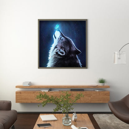 Wolf - Full Square Drill Diamond Painting 30*40CM