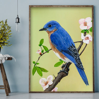 Bird - Full Square Drill Diamond Painting 30*40CM