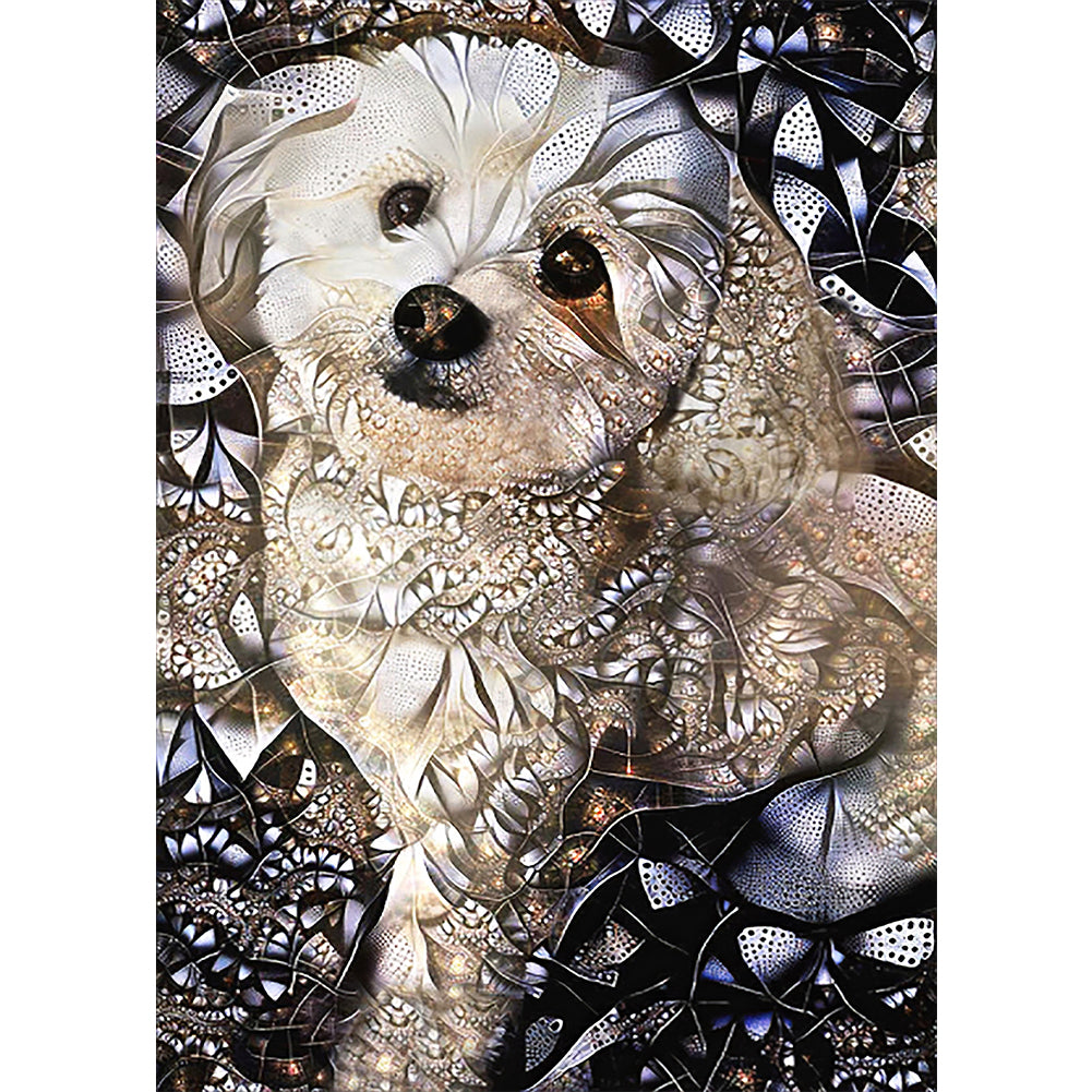 Dog - Full Square Drill Diamond Painting 30*40CM