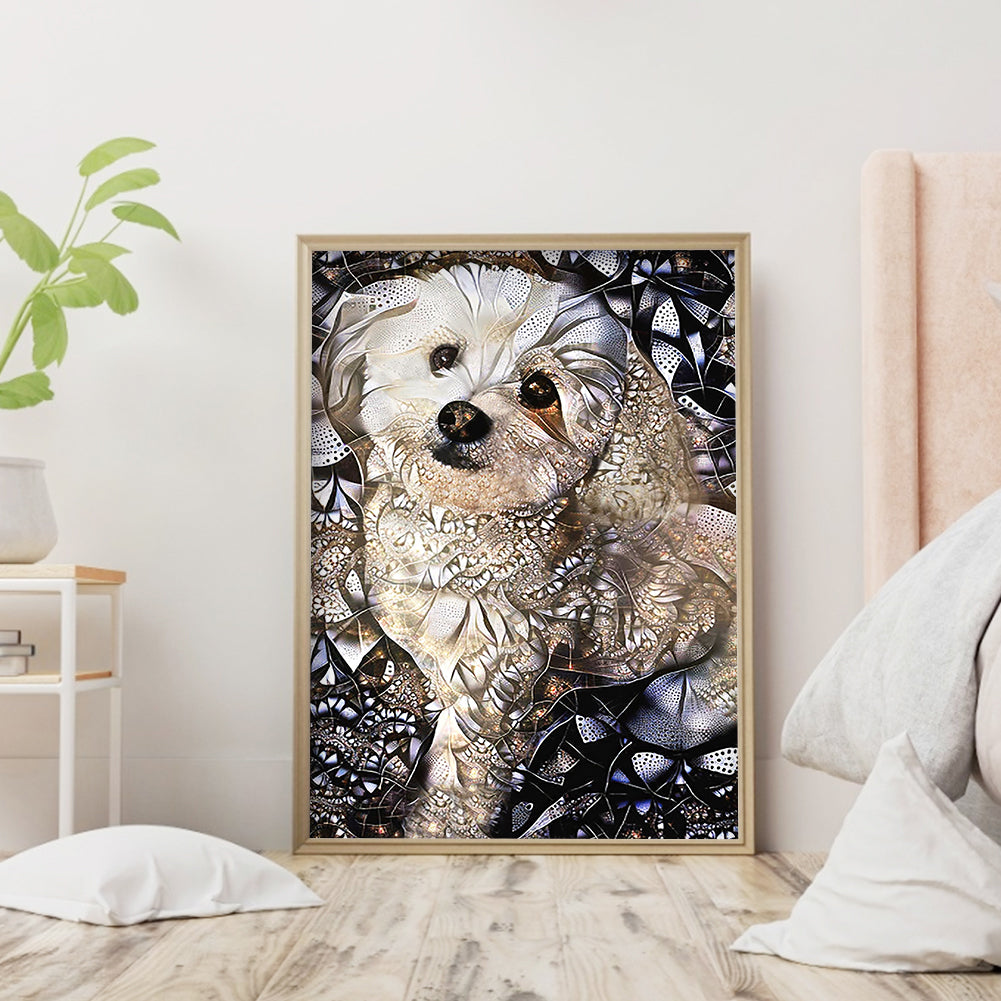 Dog - Full Square Drill Diamond Painting 30*40CM