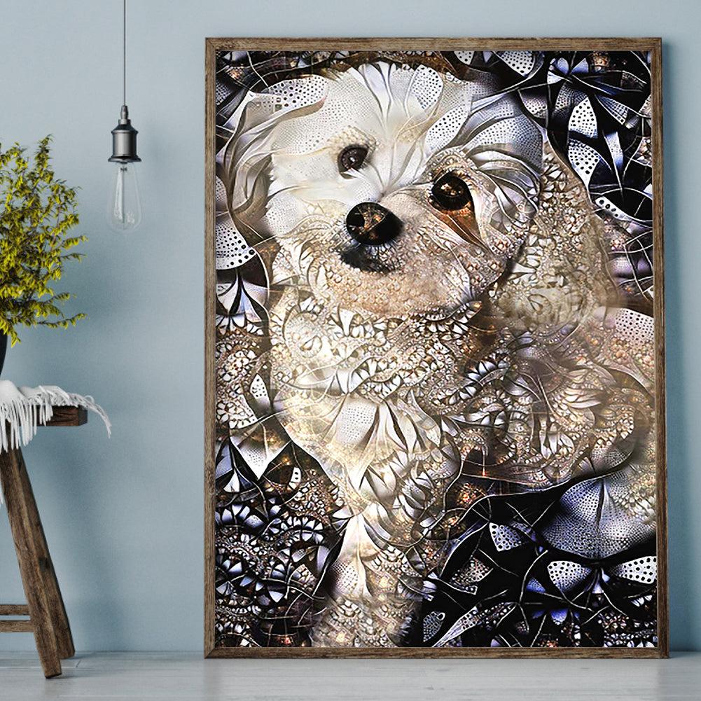 Dog - Full Square Drill Diamond Painting 30*40CM