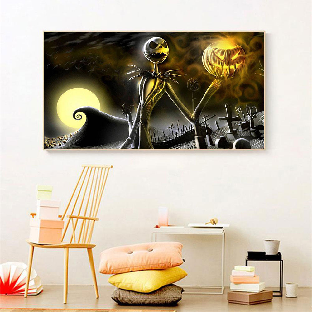 Weird City Night - Full Round Drill Diamond Painting 70*40CM