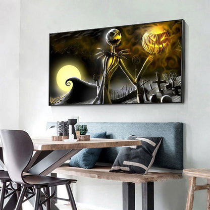 Weird City Night - Full Round Drill Diamond Painting 70*40CM