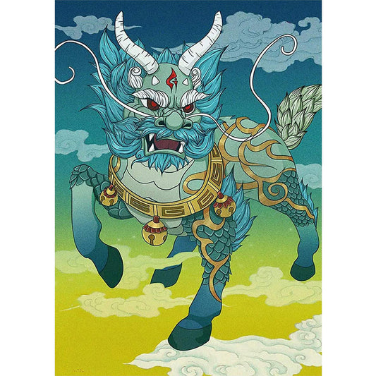 Dragon - Full Square Drill Diamond Painting 30*40CM