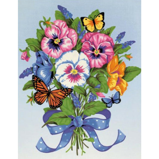 Butterfly - Full Square Drill Diamond Painting 30*40CM