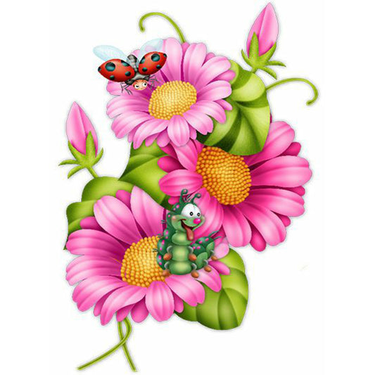 Small Bug - Full Square Drill Diamond Painting 30*40CM