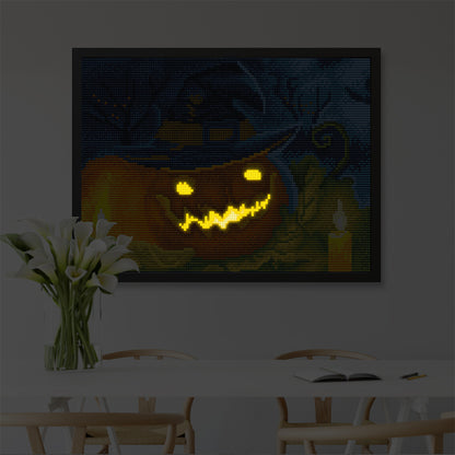 Pumpkin Monster - Full Square Drill Diamond Painting 30*40CM