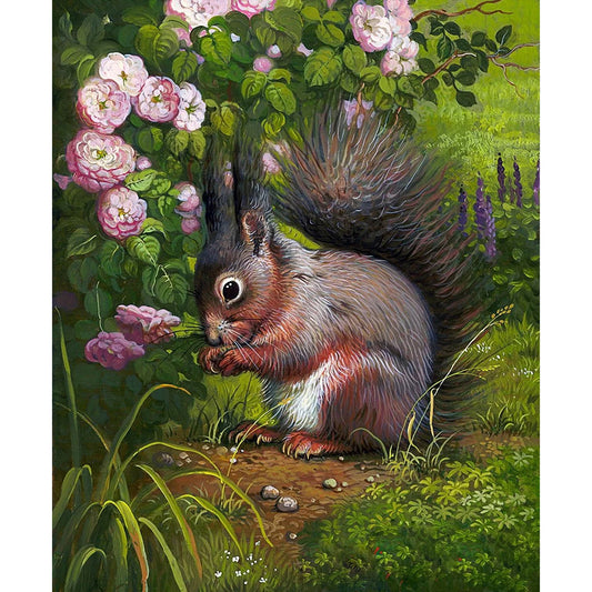 Rabbit - Full Square Drill Diamond Painting 30*40CM