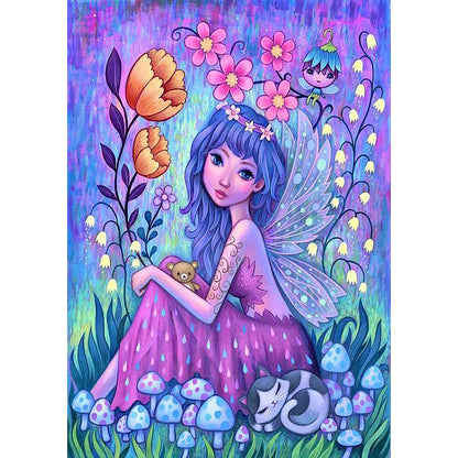 Elf Girl - Full Square Drill Diamond Painting 30*40CM