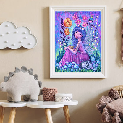 Elf Girl - Full Square Drill Diamond Painting 30*40CM