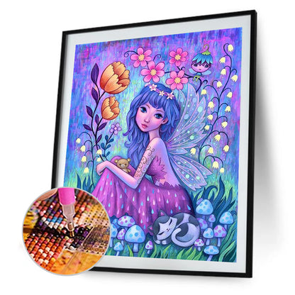 Elf Girl - Full Square Drill Diamond Painting 30*40CM