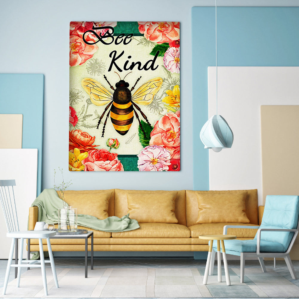 Bee - Full Square Drill Diamond Painting 30*40CM