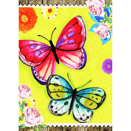 Butterfly - Full Square Drill Diamond Painting 30*40CM