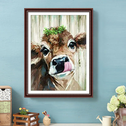 Grazing Cattle - Full Square Drill Diamond Painting 30*40CM