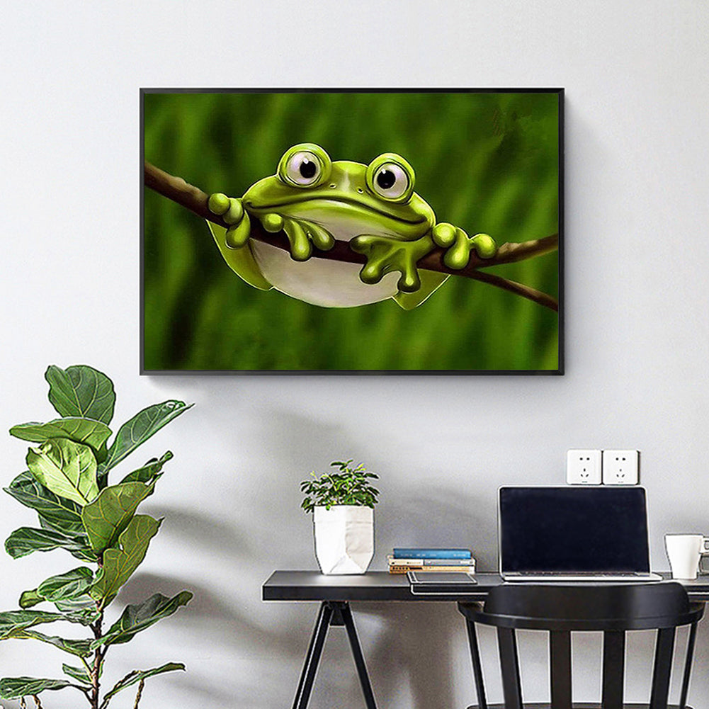 Big Eyed Frog - Full Square Drill Diamond Painting 30*40CM