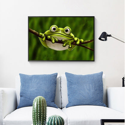 Big Eyed Frog - Full Square Drill Diamond Painting 30*40CM