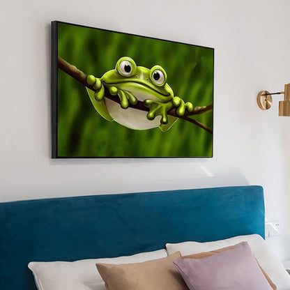 Big Eyed Frog - Full Square Drill Diamond Painting 30*40CM