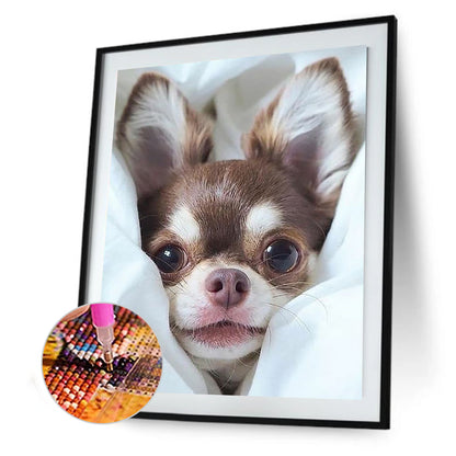 Cute Dog - Full Square Drill Diamond Painting 30*40CM