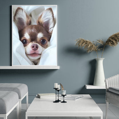 Cute Dog - Full Square Drill Diamond Painting 30*40CM