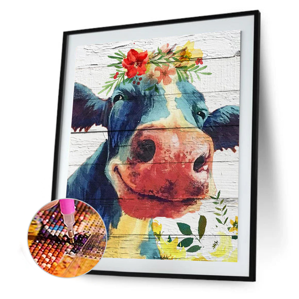 Cows - Full Square Drill Diamond Painting 30*40CM