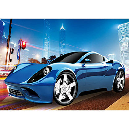 Cool Car - Full Square Drill Diamond Painting 30*40CM