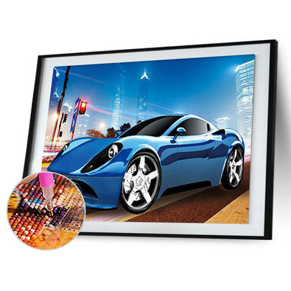 Cool Car - Full Square Drill Diamond Painting 30*40CM