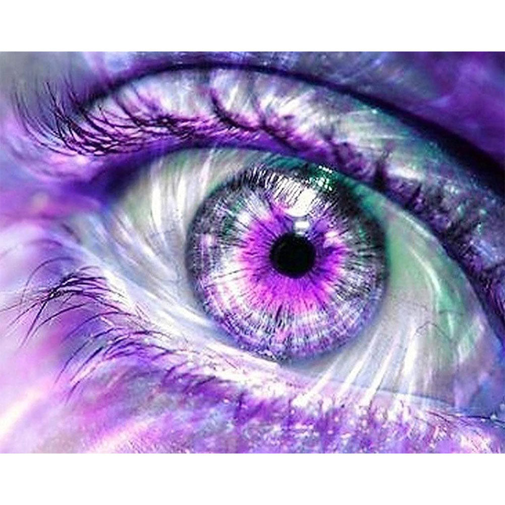 Eye - Full Round Drill Diamond Painting 40*30CM