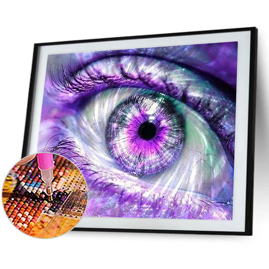 Eye - Full Round Drill Diamond Painting 40*30CM