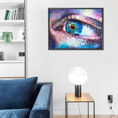 Eye - Full Round Drill Diamond Painting 40*30CM