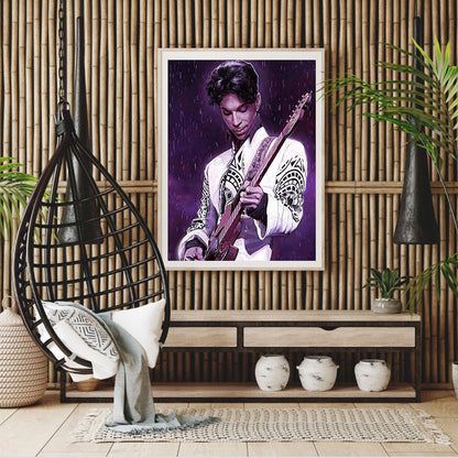 Purple Rain - Full Round Drill Diamond Painting 40*50CM