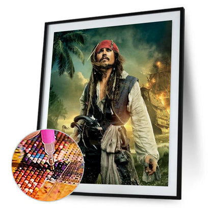 Pirates Of The Caribbean - Full Round Drill Diamond Painting 40*50CM