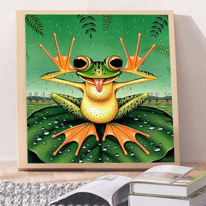 Frog - Full Square Drill Diamond Painting 30*30CM