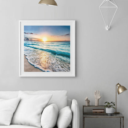 Beach Scenery - Full Square Drill Diamond Painting 30*30CM