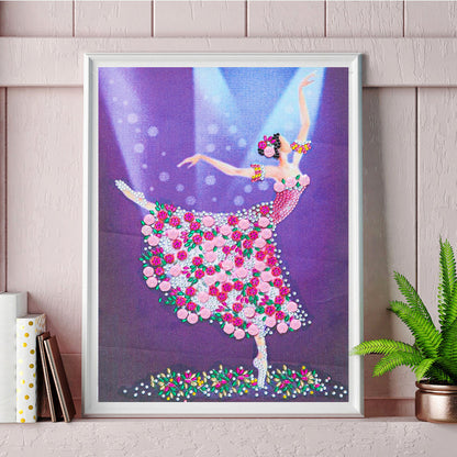 Ballet Girl - Special Shaped Drill Diamond Paiting 30*40CM