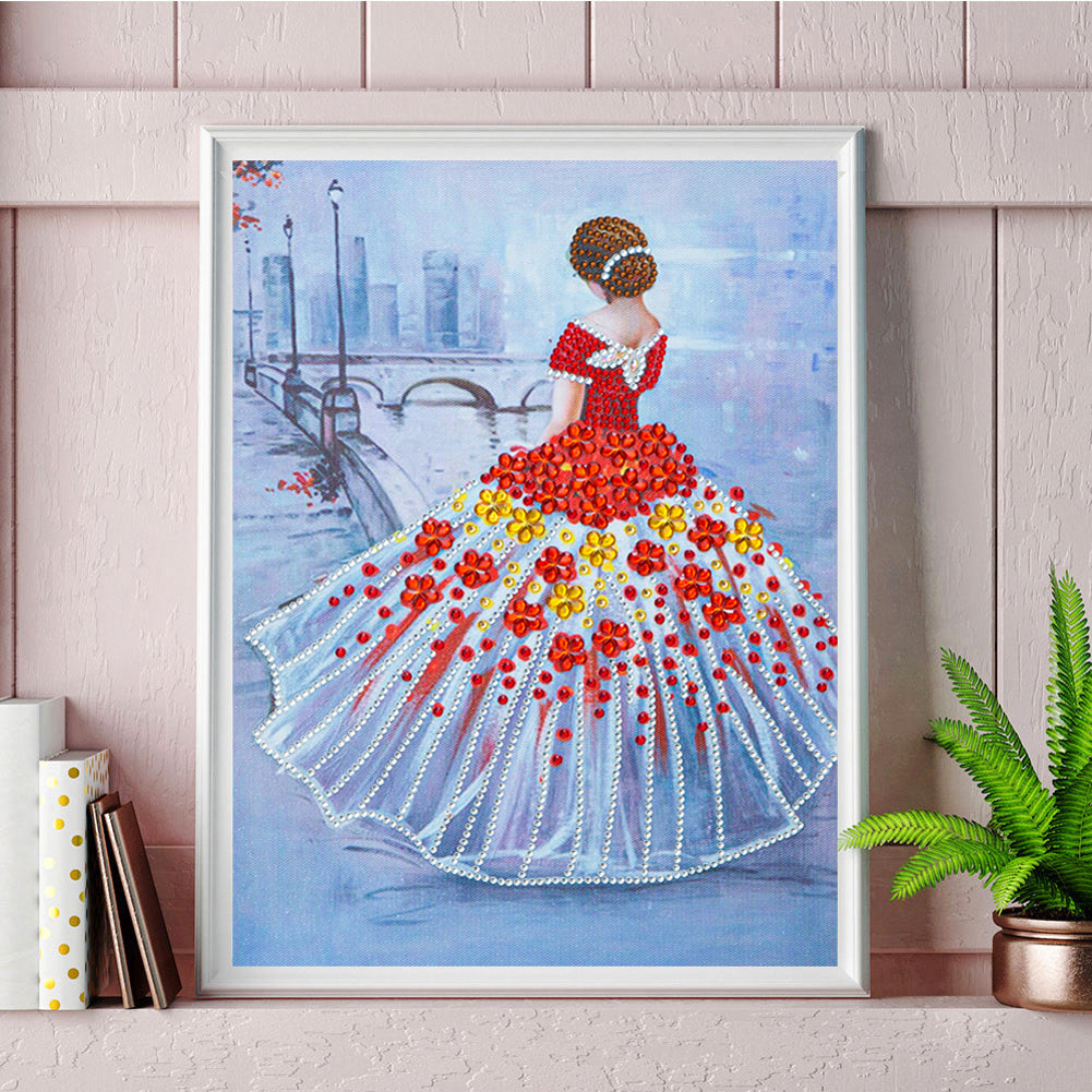 Ballet Girl - Special Shaped Drill Diamond Paiting 30*40CM