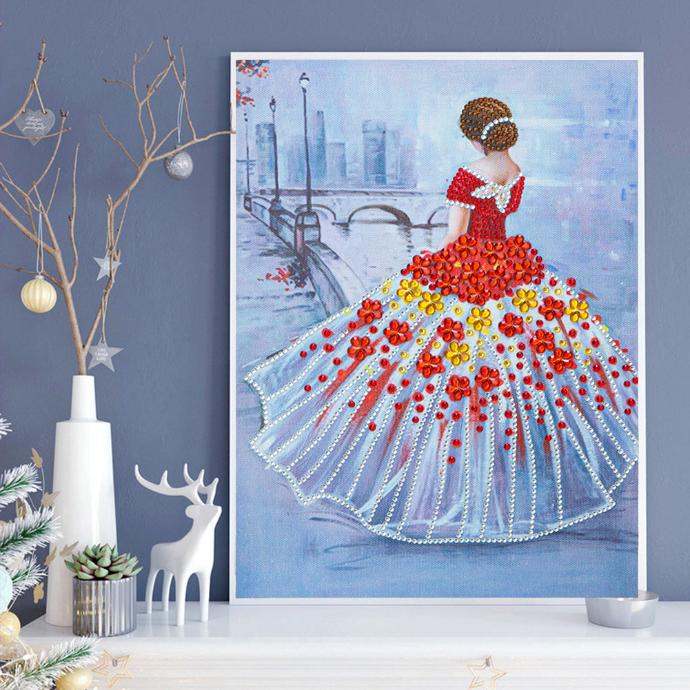 Ballet Girl - Special Shaped Drill Diamond Paiting 30*40CM