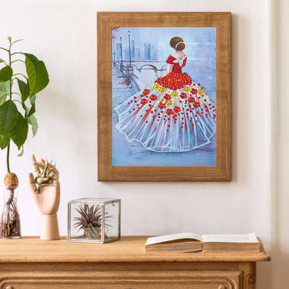 Ballet Girl - Special Shaped Drill Diamond Paiting 30*40CM