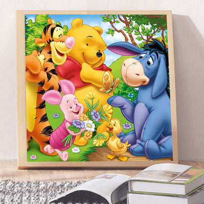 Winnie The Pooh - Full Round Drill Diamond Painting 50*50CM