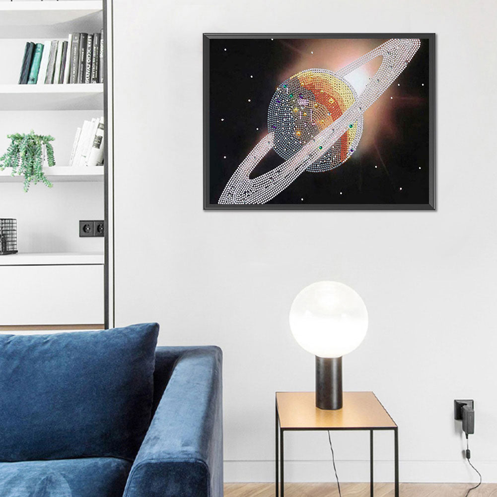 Planet - Special Shaped Drill Diamond Paiting 40*30CM