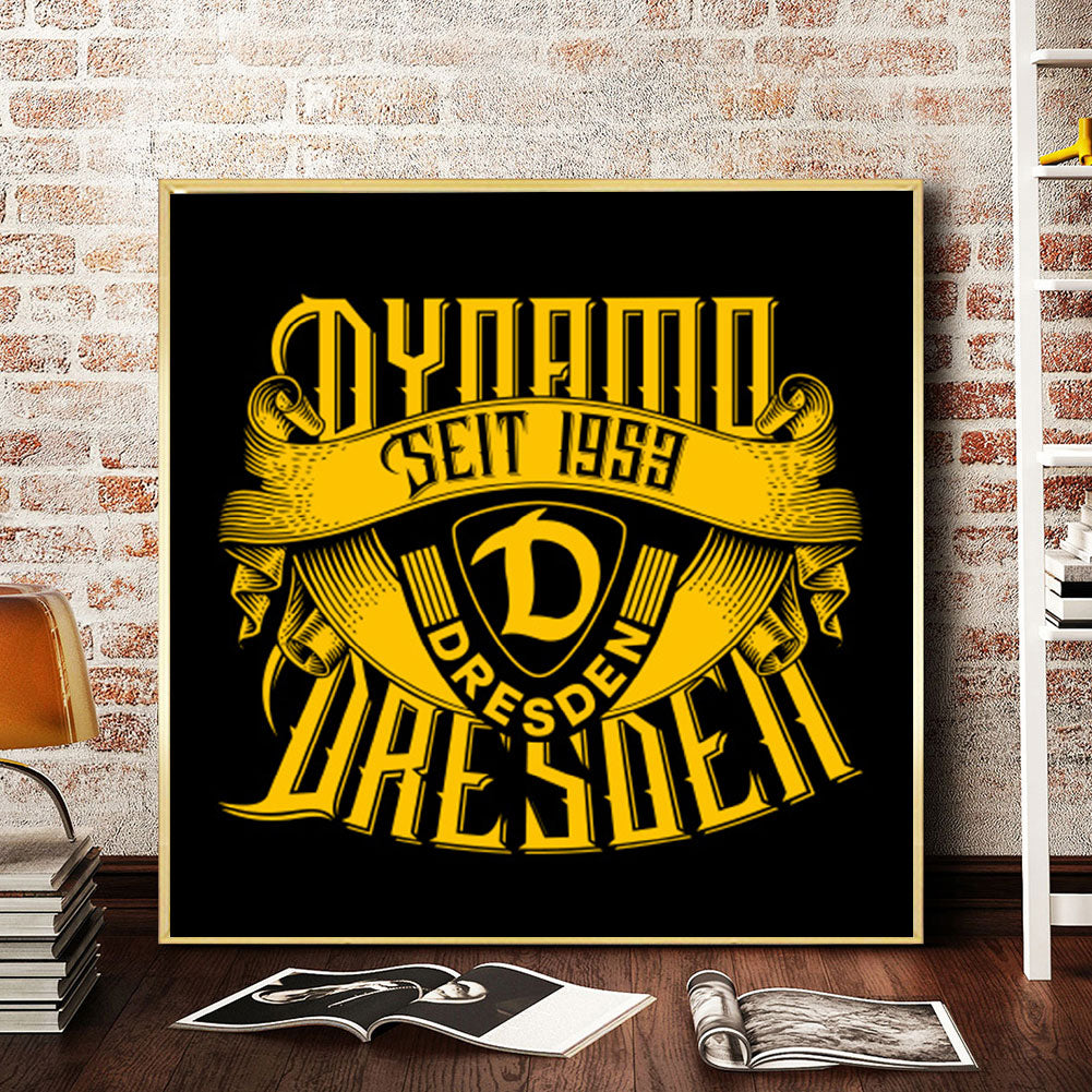 Team Logo - Full Round Drill Diamond Painting 40*40CM