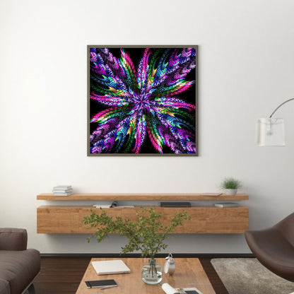 Fractal Art - Full Round Drill Diamond Painting 50*50CM