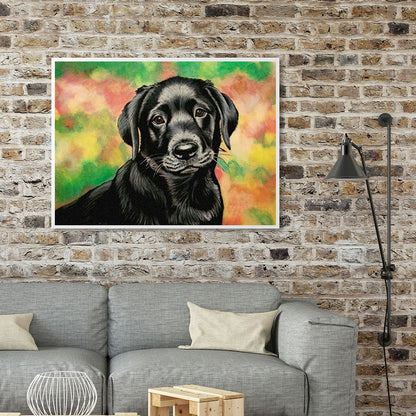 Dog - Full Round Drill Diamond Painting 40*30CM