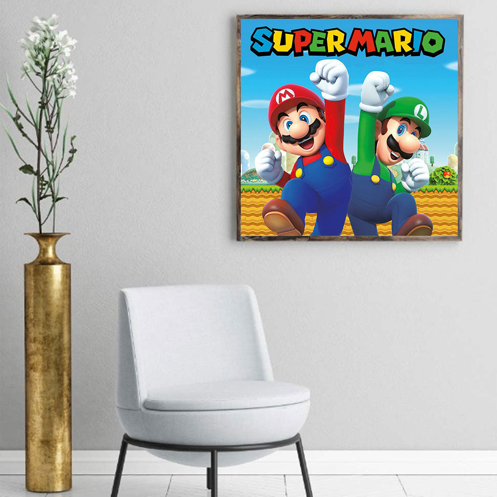 Super Maria - Full Round Drill Diamond Painting 40*40CM