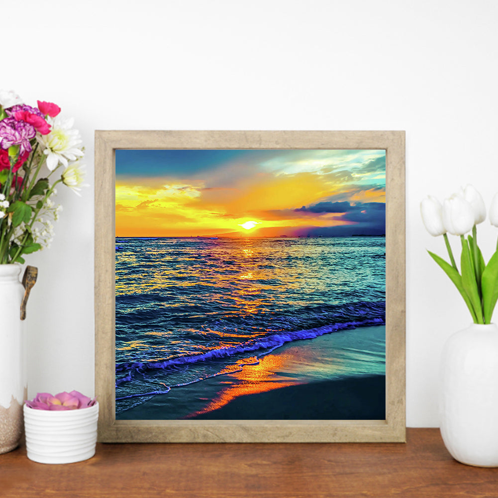 Seaside - Full Square Drill Diamond Painting 30*30CM