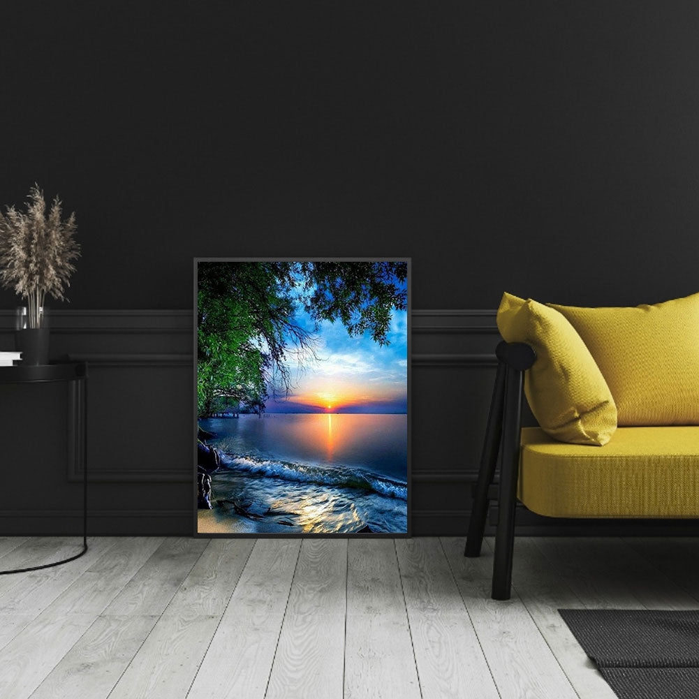 Sunset - Full Square Drill Diamond Painting 50*60CM